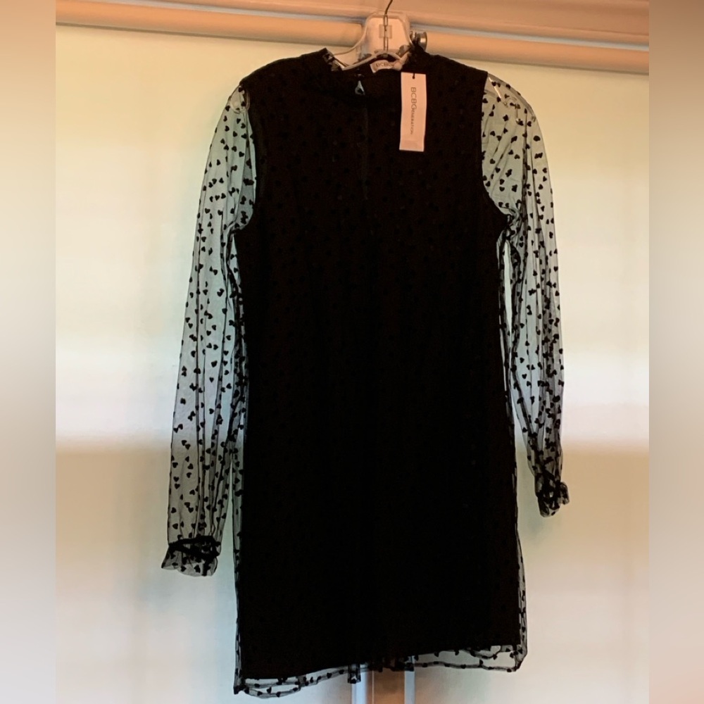 BCBGeneration Black Heart Dress